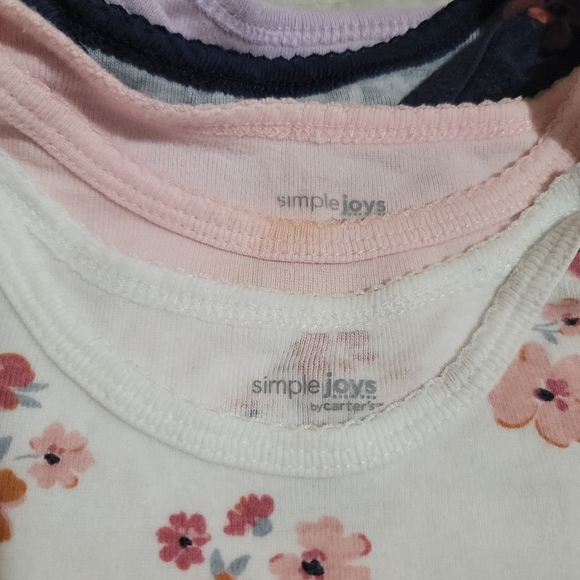 Blue and White Polka Dot Kids Bodysuit Set - Picture 3 of 5